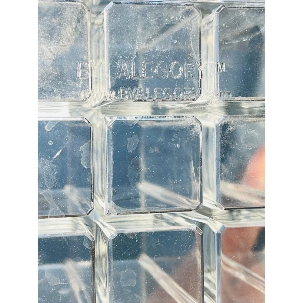 Alegory Home Acrylic Lipstick Tower 28-Slot Clear Organizer